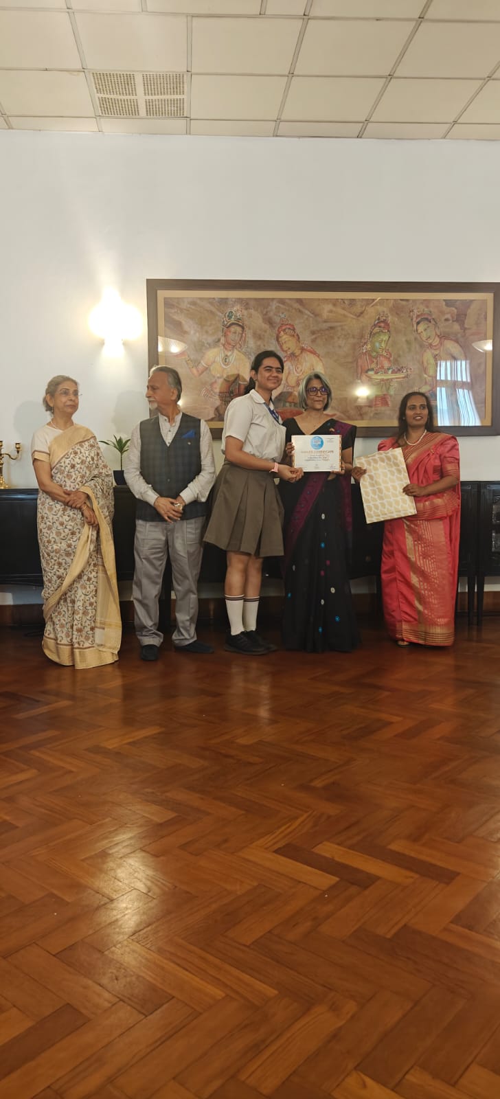 Mayoor School, Noida Shines at Sri Lanka Subject Knowledge Enhancement Competition